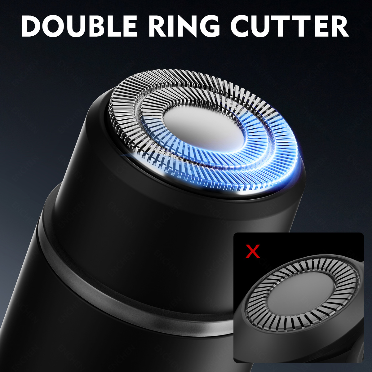 Rechargeable Electric Multifunctional Body Hair Trimmer For Men And Women — foto 6