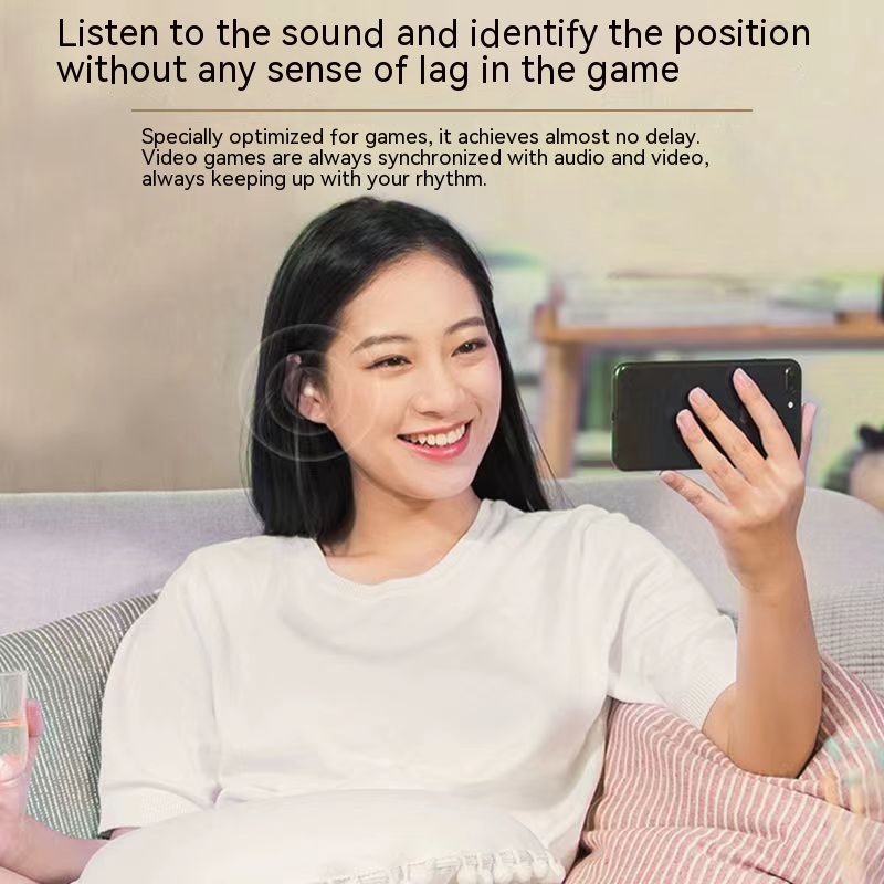 Casque Bluetooth mini sommeil — Léger, réduction de bruit 5