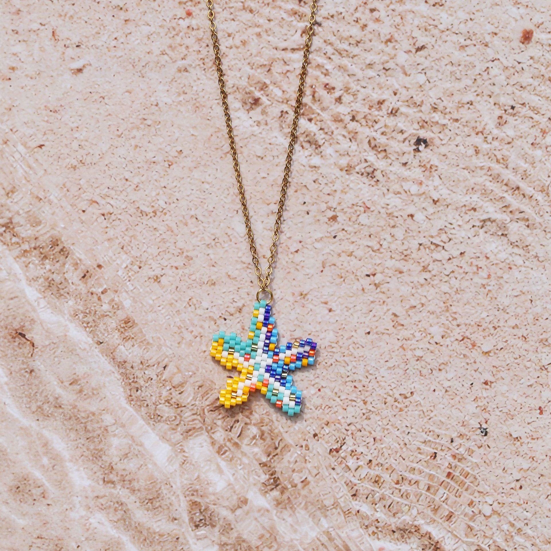 Handwoven Beaded Necklace For Women — foto 8