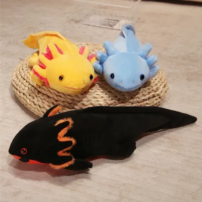Cute Spotted Hexagonal Dragon Plush Salamander Doll Dinosaur Doll