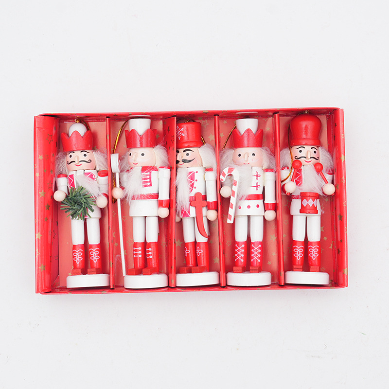 Set Of 5 Red