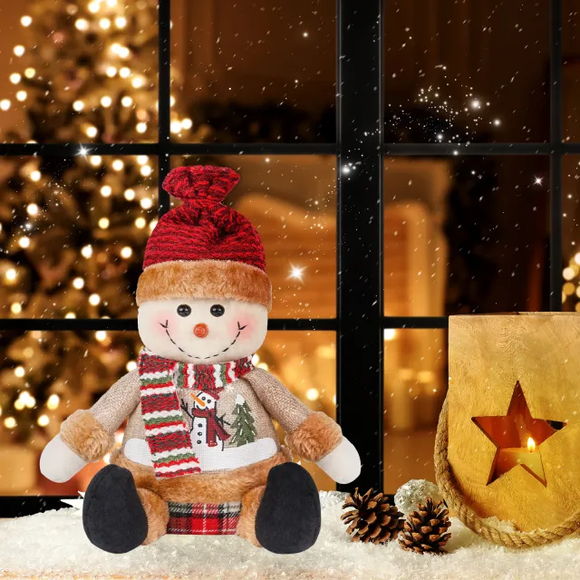 Christmas Decoration Christmas Snowman Doll Doll Christmas Snowman - Shop at LoveMi