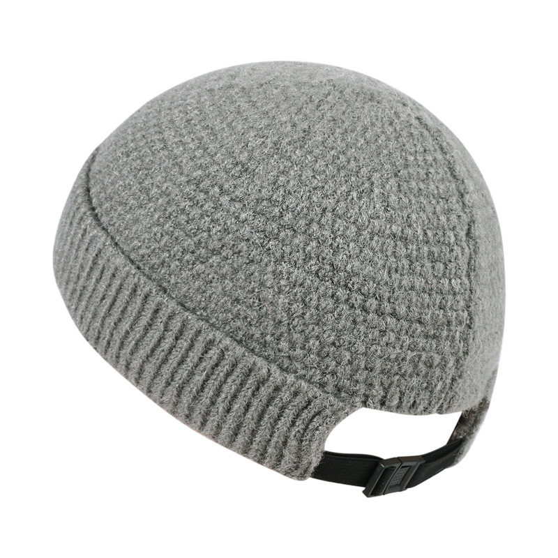 Outdoor Autumn And Winter Warm Hemming Knitted Woolen Cap — foto 2