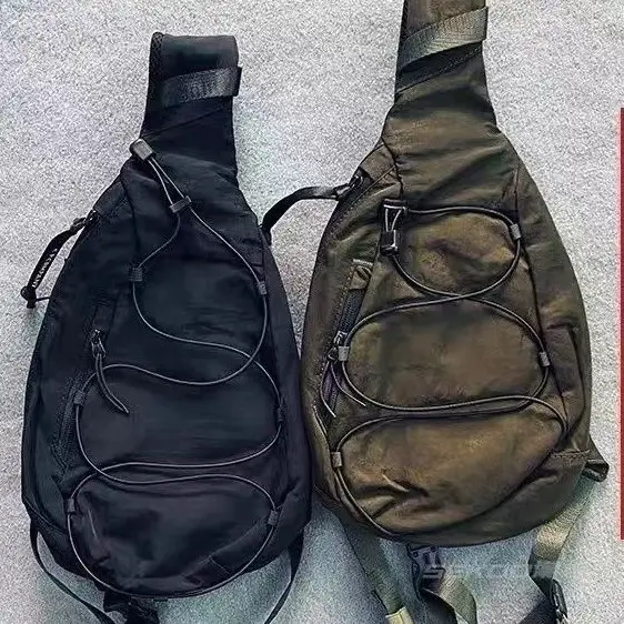 Street-style Mens Large-capacity Chest Bag Cool
