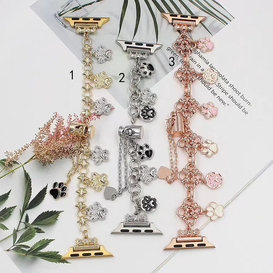 Popular Bestselling Palm-shaped Pendant Watch Bracelet S1098