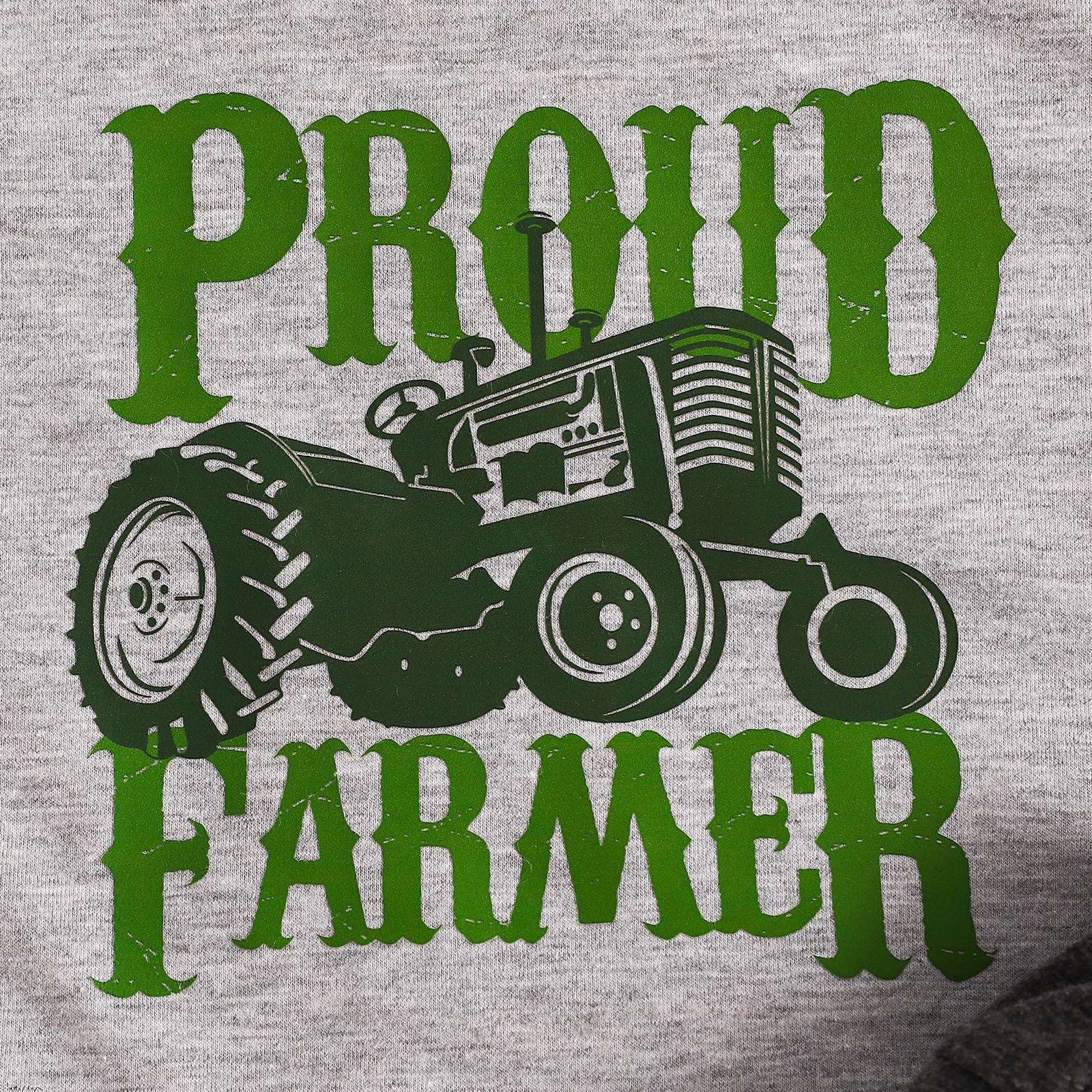 Summer New Tractor Printing Sports Suit