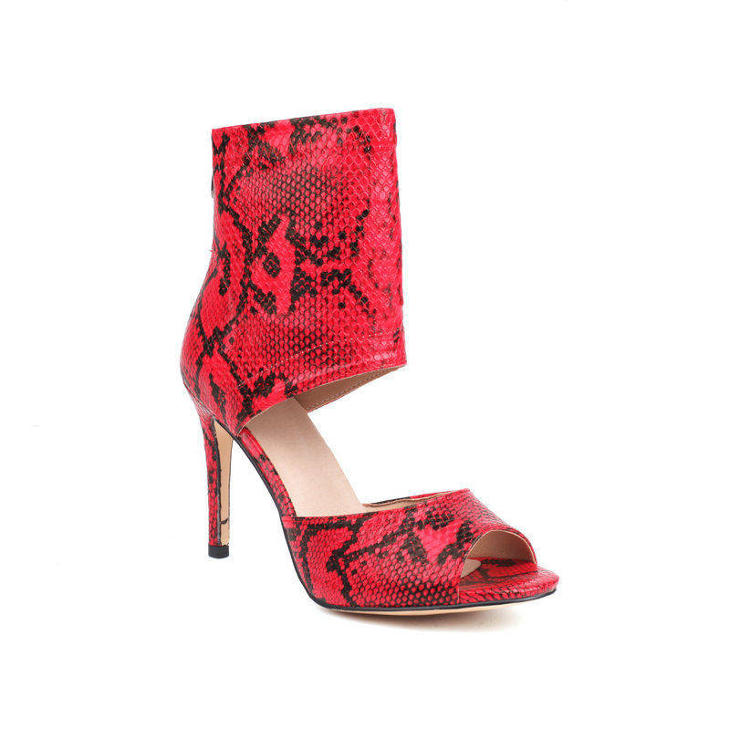Snakeskin Ankle Boots, picture 6 of 6
