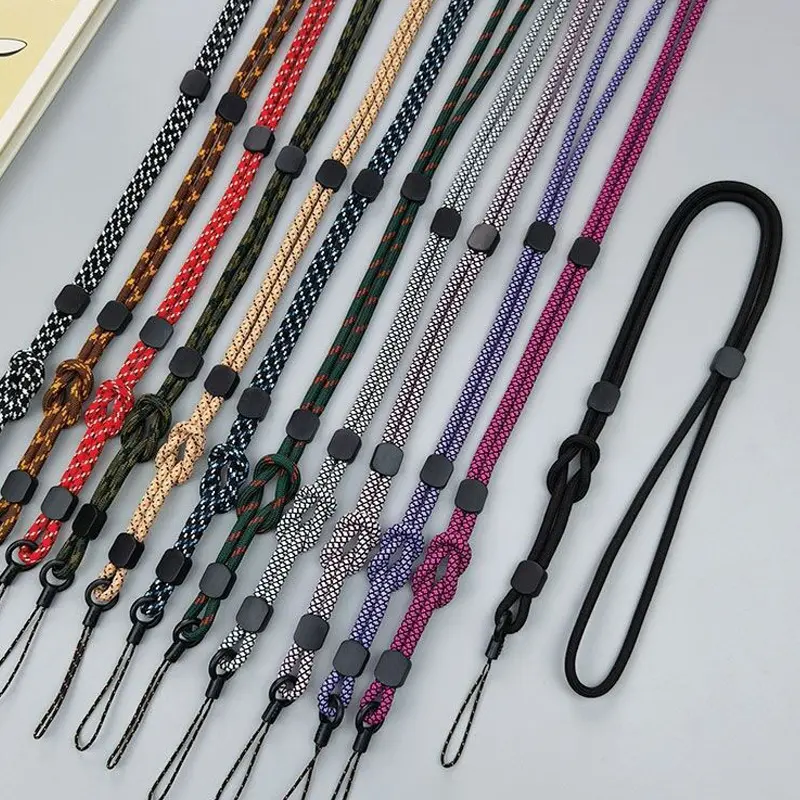 Long Minimalist Dual-purpose Detachable Adjustable Phone Lanyard