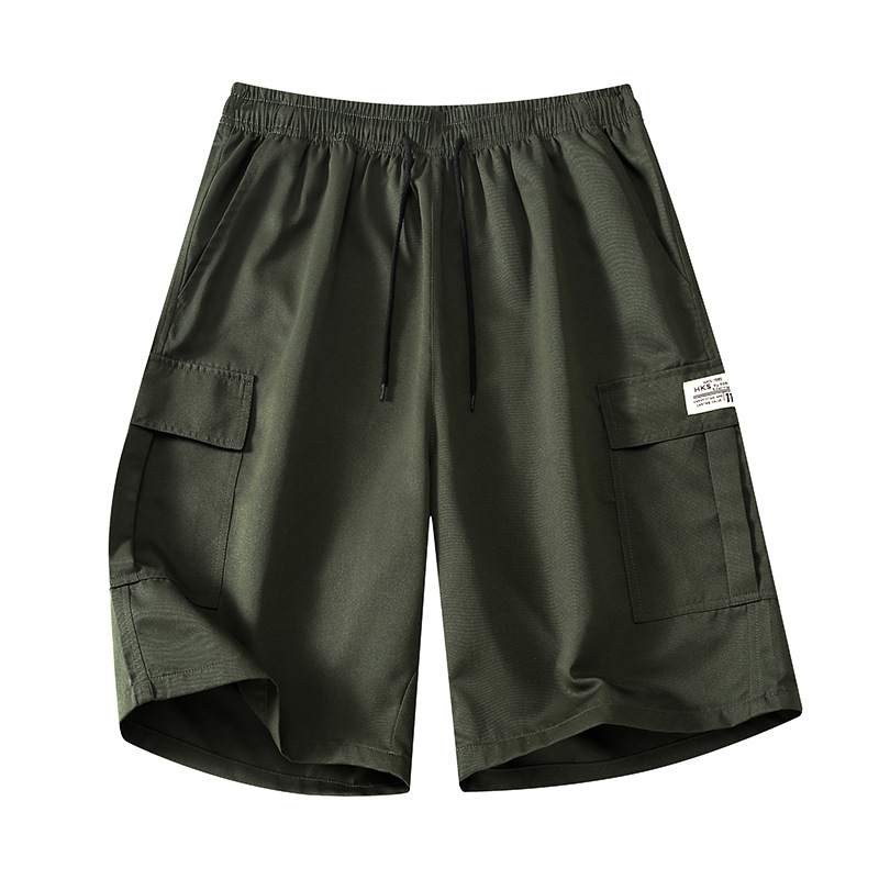 Loose-fitting Plus-size Capri Pants Sporty Casual Running Shorts