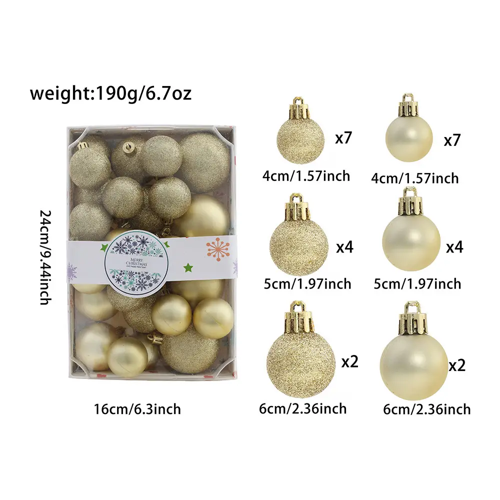 26PCS Cake Box Set Electroplated Powder Hanging Decoration Venue Layout