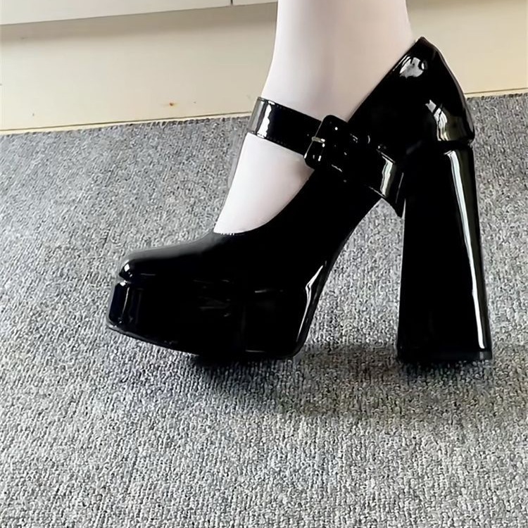 Waterproof Platform High Heels