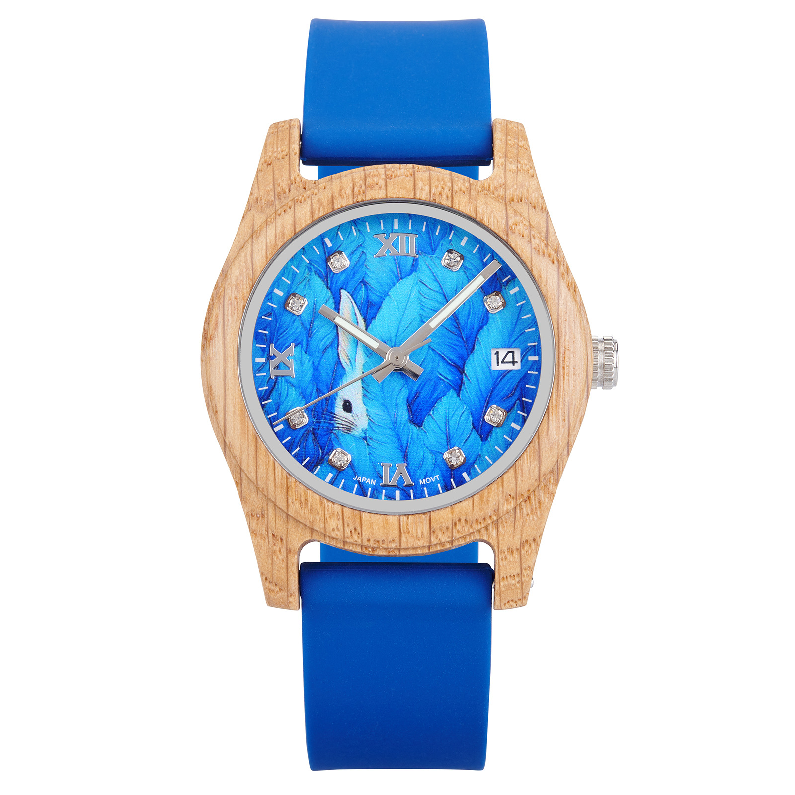 Natural Wood Watch for Women - Lightweight Eco-Friendly Quartz Wristwatch with Minimalist Design Casual Daily Wear 5