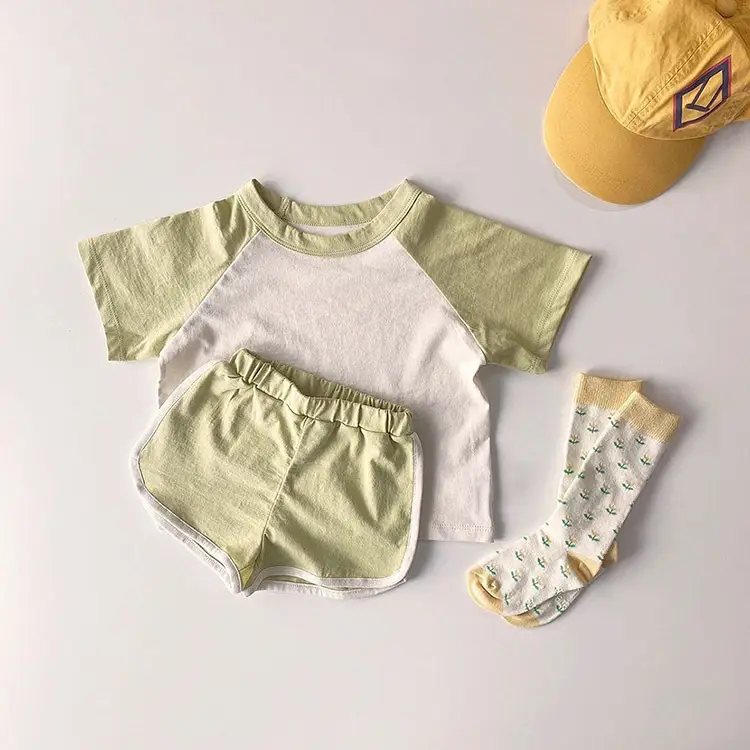 Summer Children's Short-sleeved Suit Baby Baby Clothes