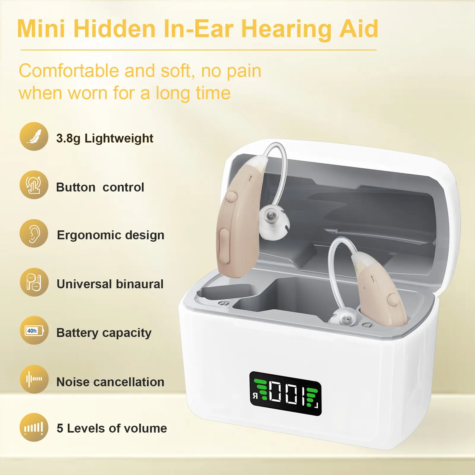 Digital Elderly Sound-Collecting Hearing Aid