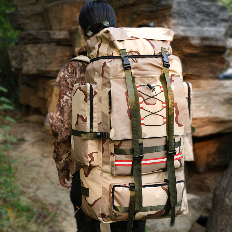 130L Extra Large Outdoor Camping Rescue Luggage Quilt Backpack Sansha 130L - Shop at LoveMi