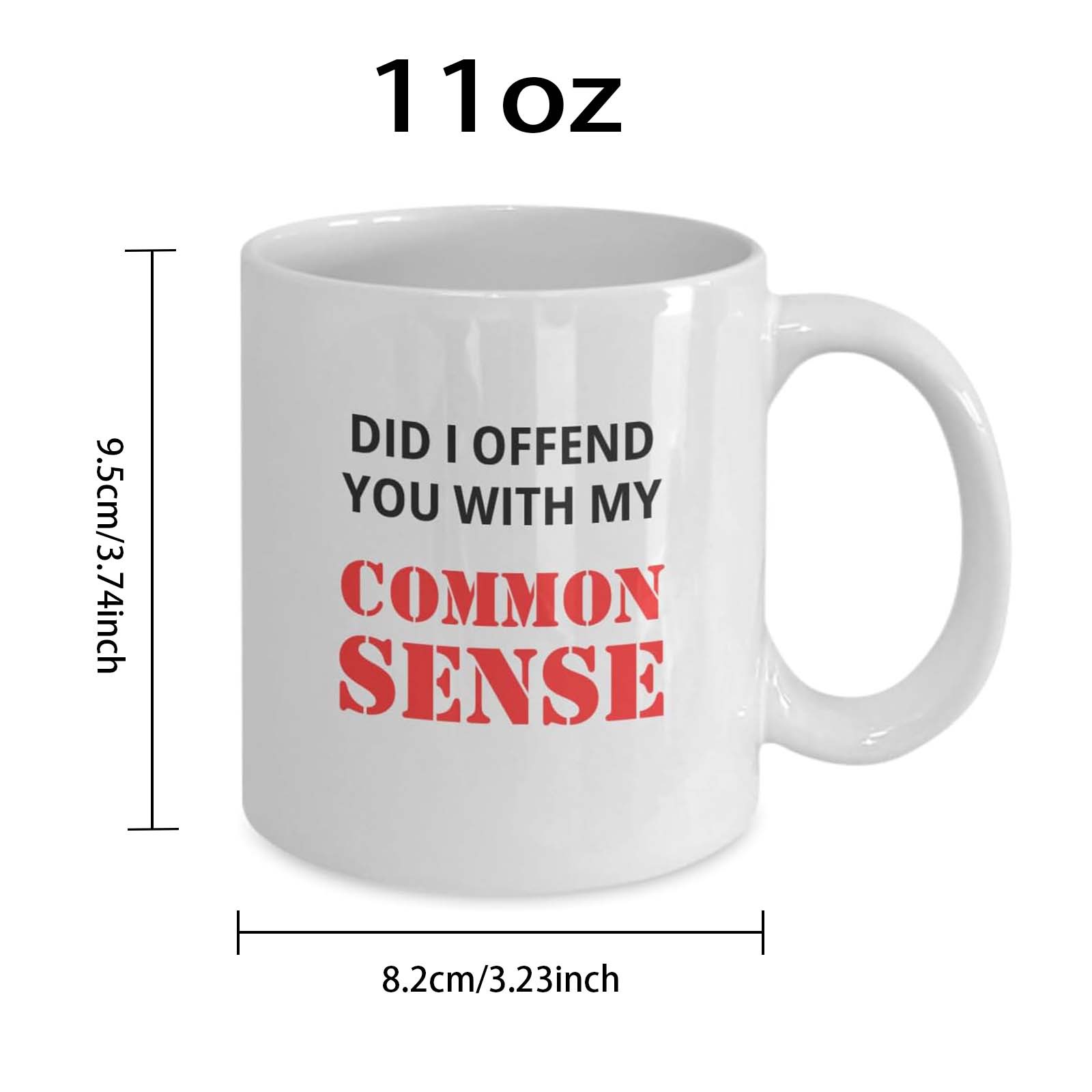11oz Coffee Cup Sublimation Ceramic Mug Good-looking