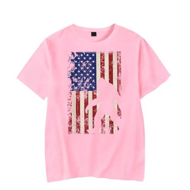 Casual Large Loose Short Sleeve Pink - Shop at LoveMi