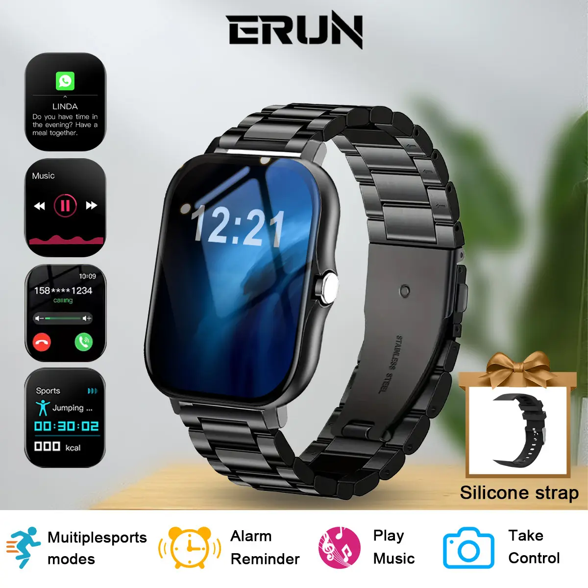 Sports Outdoor Smart Watch H Step Count