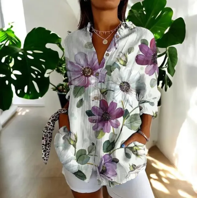 Women's Long Small Floral Print Yo50031306 - Shop at LoveMi