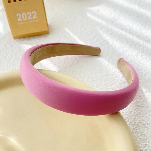 Retro Ins Style Gentle Style Simple Hairband Rose Red - Shop at LoveMi