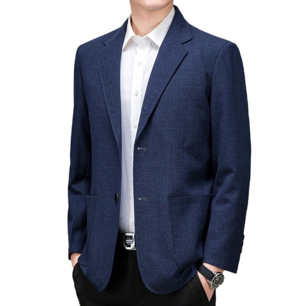 Sophisticated Fashionable Casual Mens Suit Jacket