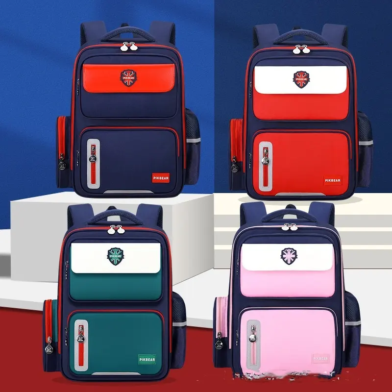 Primary School Student Schoolbag Waterproof Portable Burden