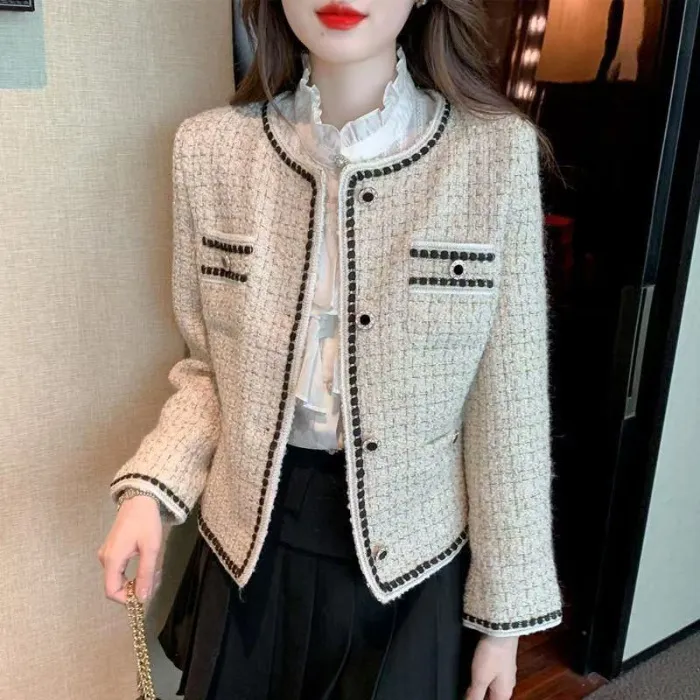 Women's Stylish And Versatile Cardigan With A Design Flair - Picture Color-M