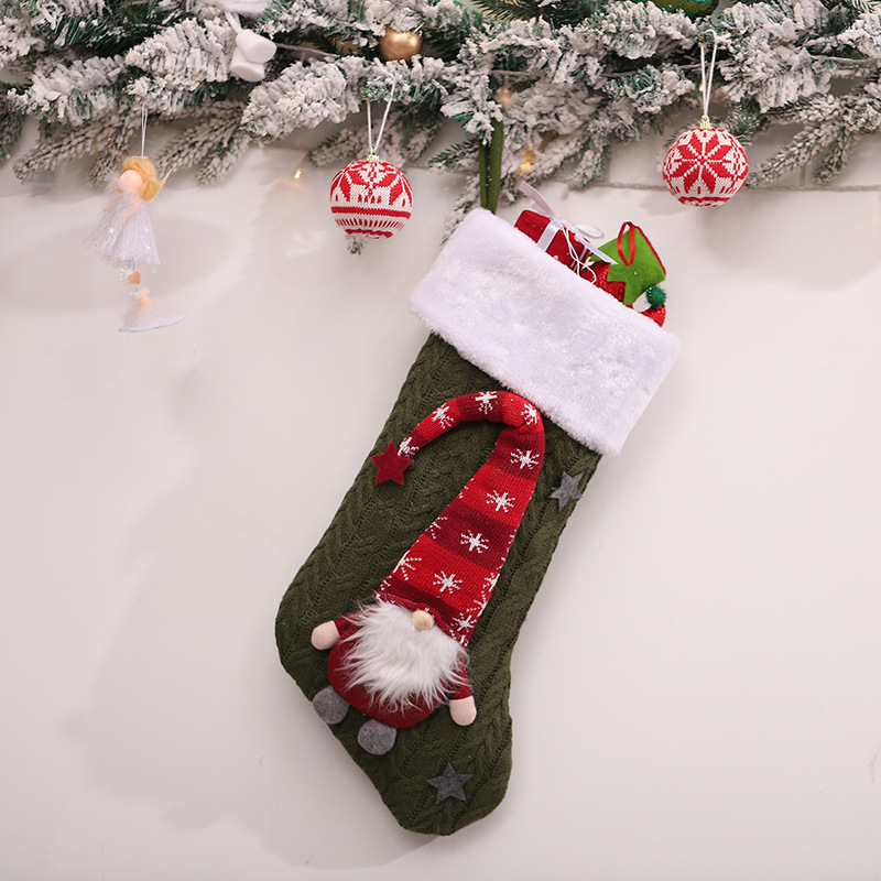 Green Christmas Stockings