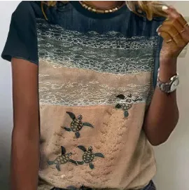 Women's 3D Printed Short Sleeve Tx00212 - Shop at LoveMi