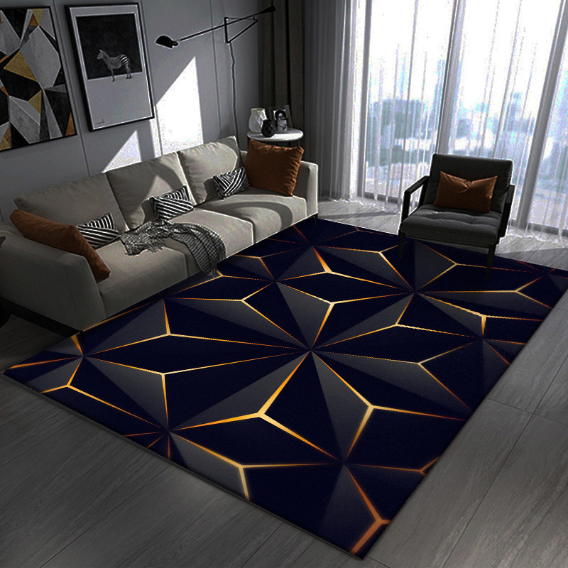 3D Visual Creative 3D Crystal Velvet Rug