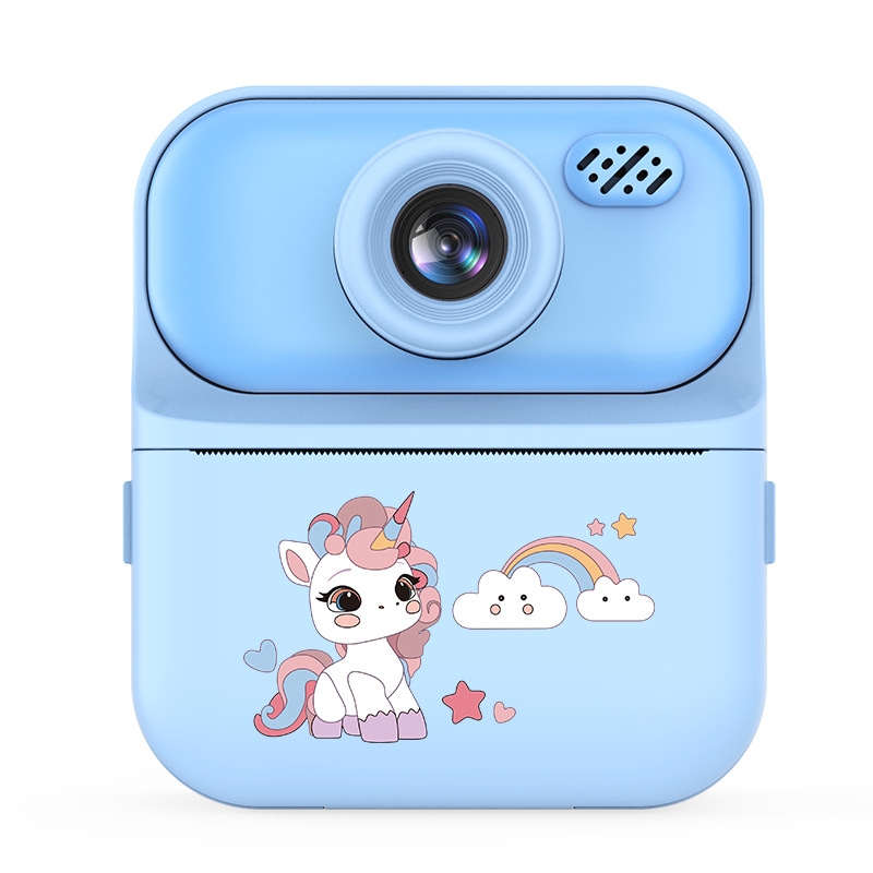 Childrens Print-on-Demand Camera With HD Cartoon Design And Dual Cameras