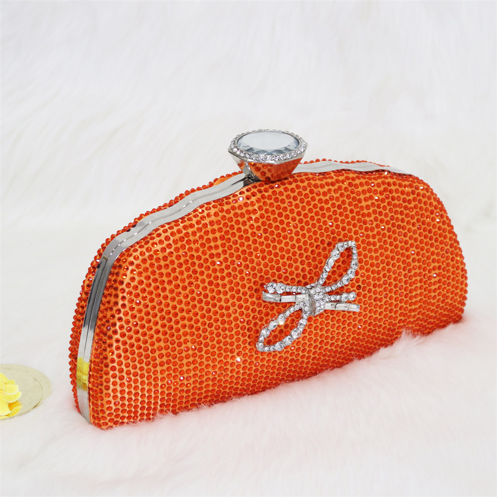 Ladies Bow Silver Buckle Design Pointed High Heels And Bags - Image 21