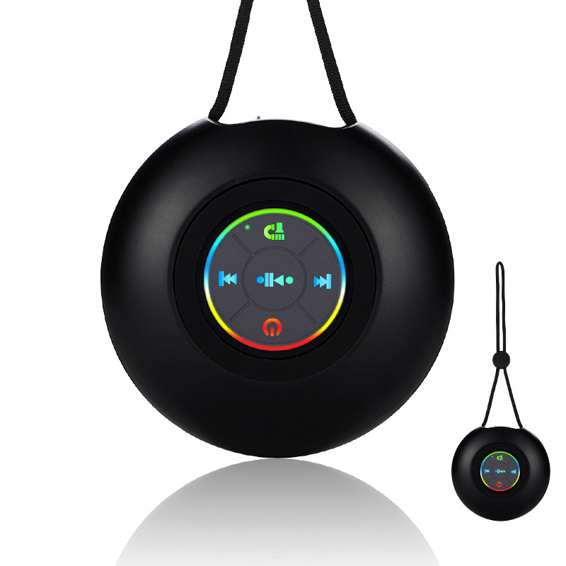 Haut-parleur Bluetooth étanche portable extérieur | LED colorée, support carte TF - Photo 6 sur 7