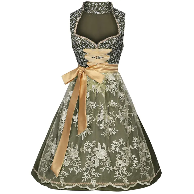 New Halloween German Munich Beer Carnival Maid Costume Dress 253410 New Beer Skirt 10 S - Shop at LoveMi