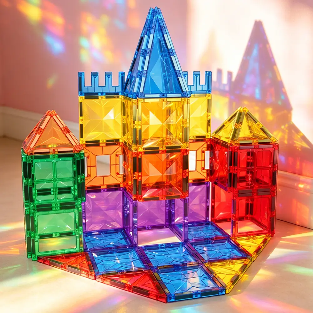 Magnetic Block Puzzle Assembly Toy