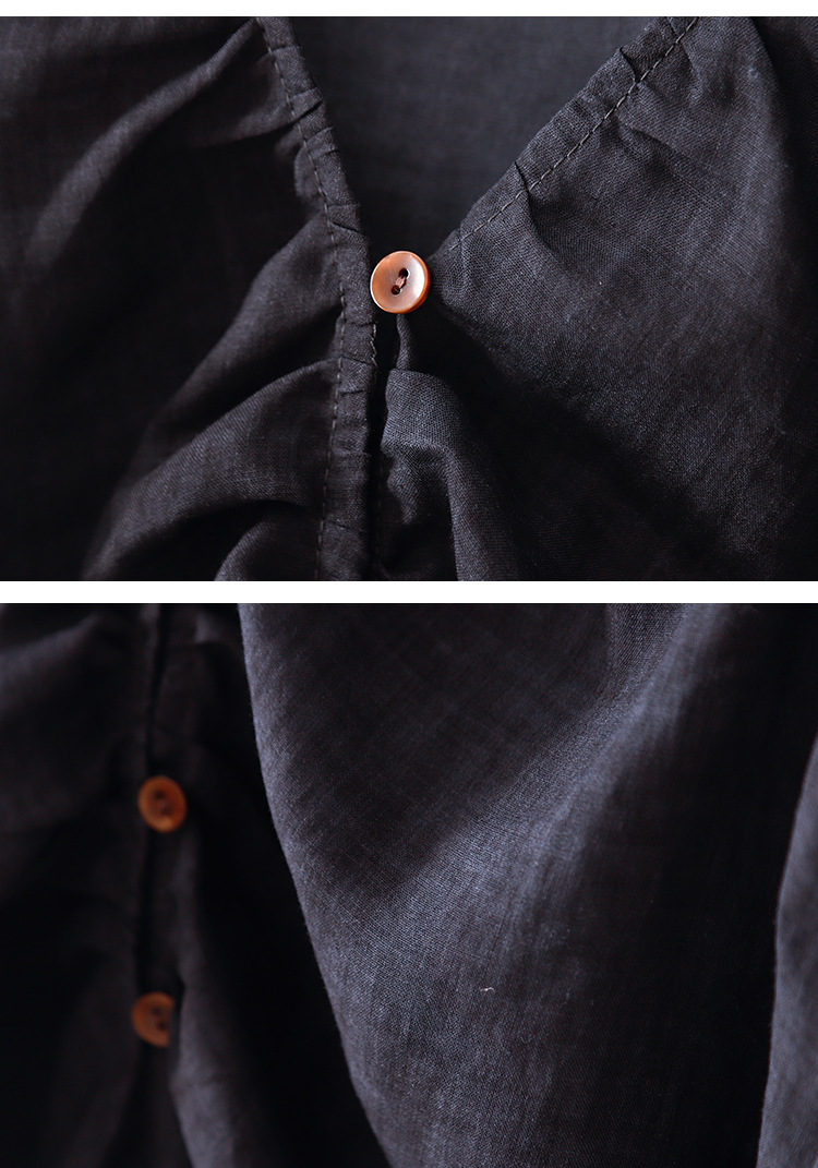 Loose-fitting Lightweight Breathable Minimalist Shirt