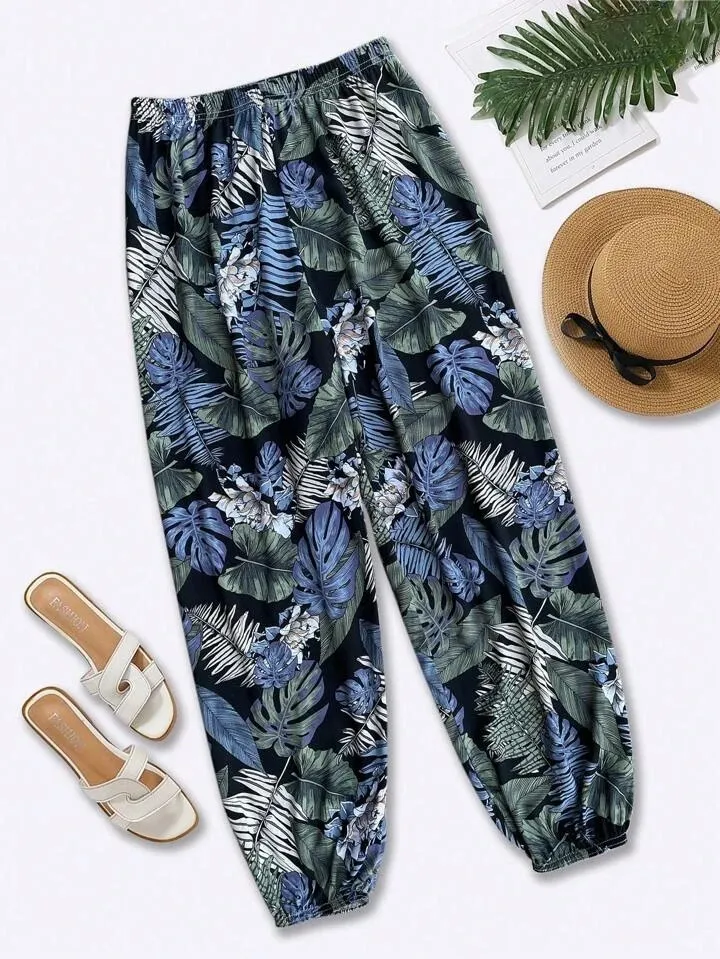 Women's Loose Casual Skinny Pants - G7Z2705-6Xl