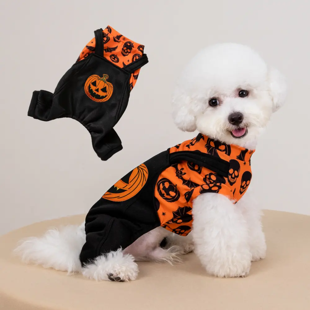 Halloween Party Creative Printing Pet Dog Costume