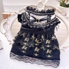 Gothic Golden Skirt Cat Dog Clothes - Golden - View 1