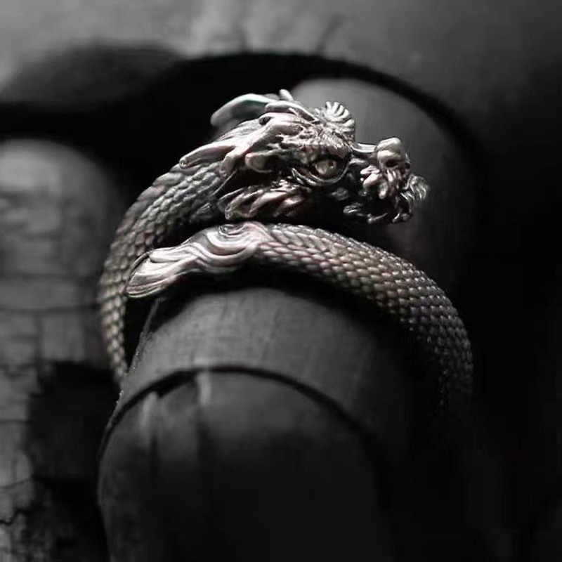 Men's Fashion Retro Dragon Ring