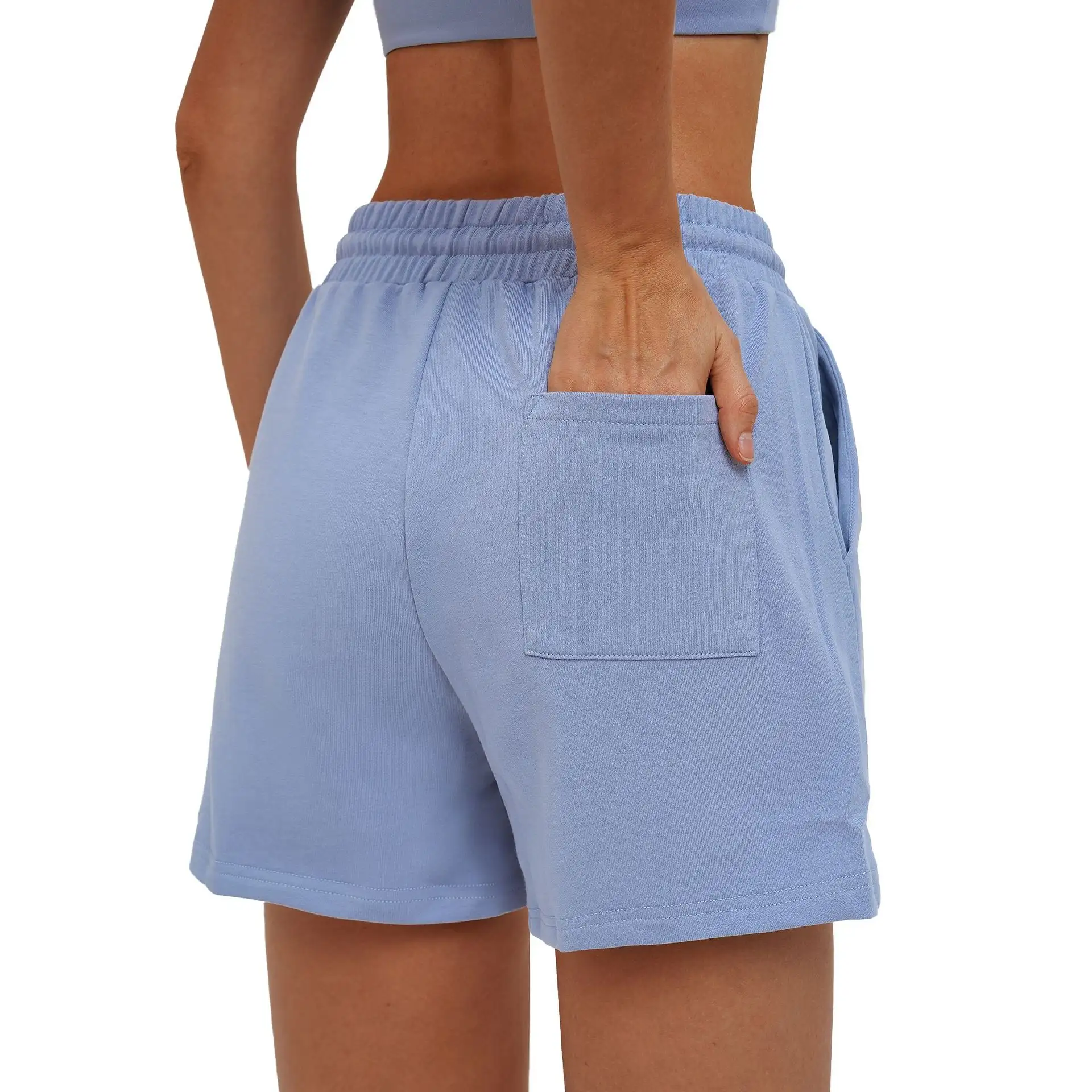 Women's Outdoor Casual Pocketed Straight-Leg Shorts