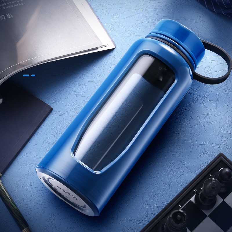 Large-capacity Glass Teacup Portable