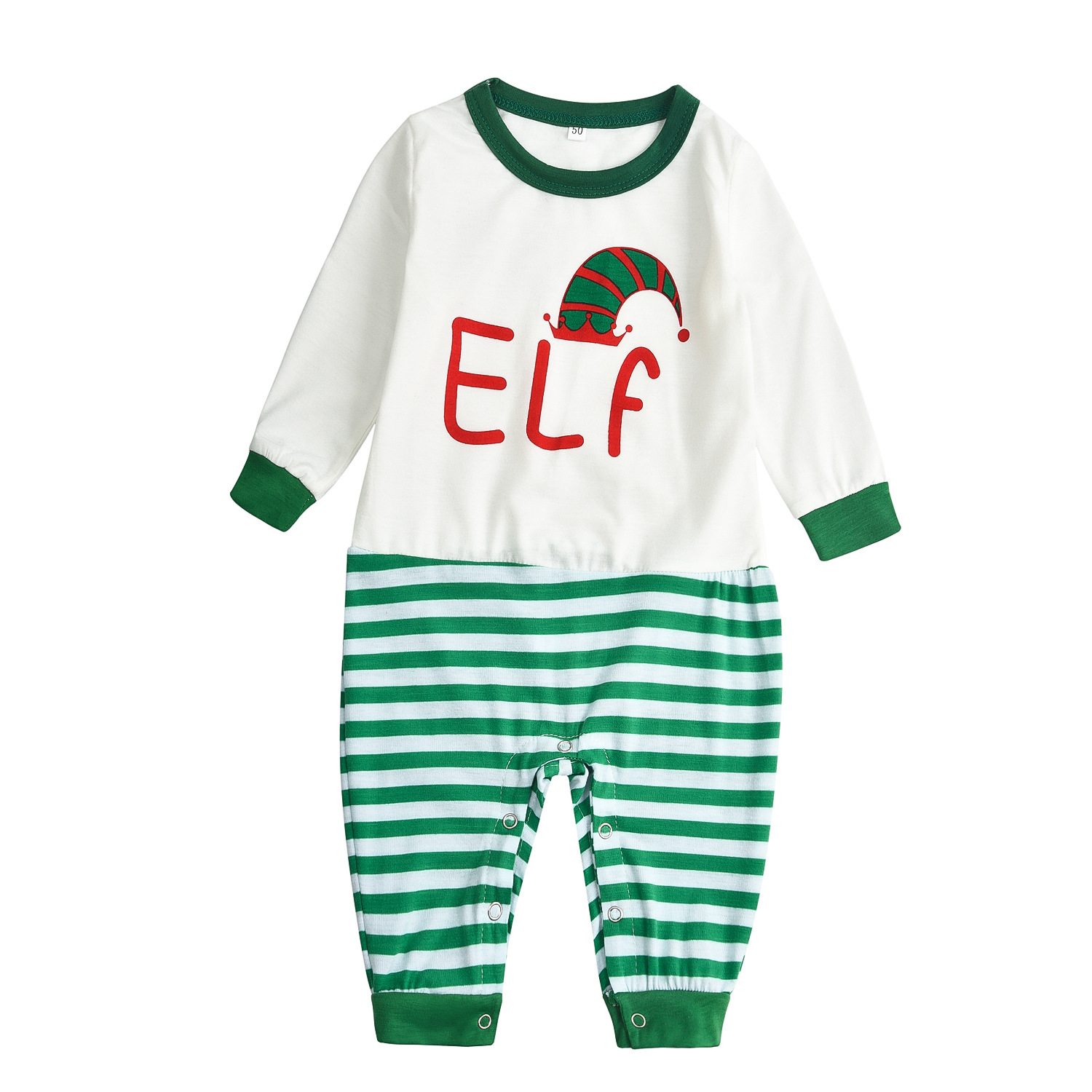 Title 4, Home Clothes Pajama Suit Christmas Parent-child