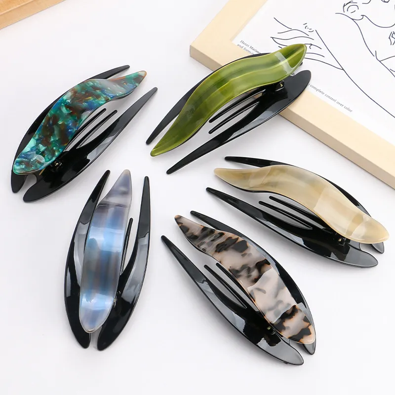 Acetate Duckbill Hair Clips