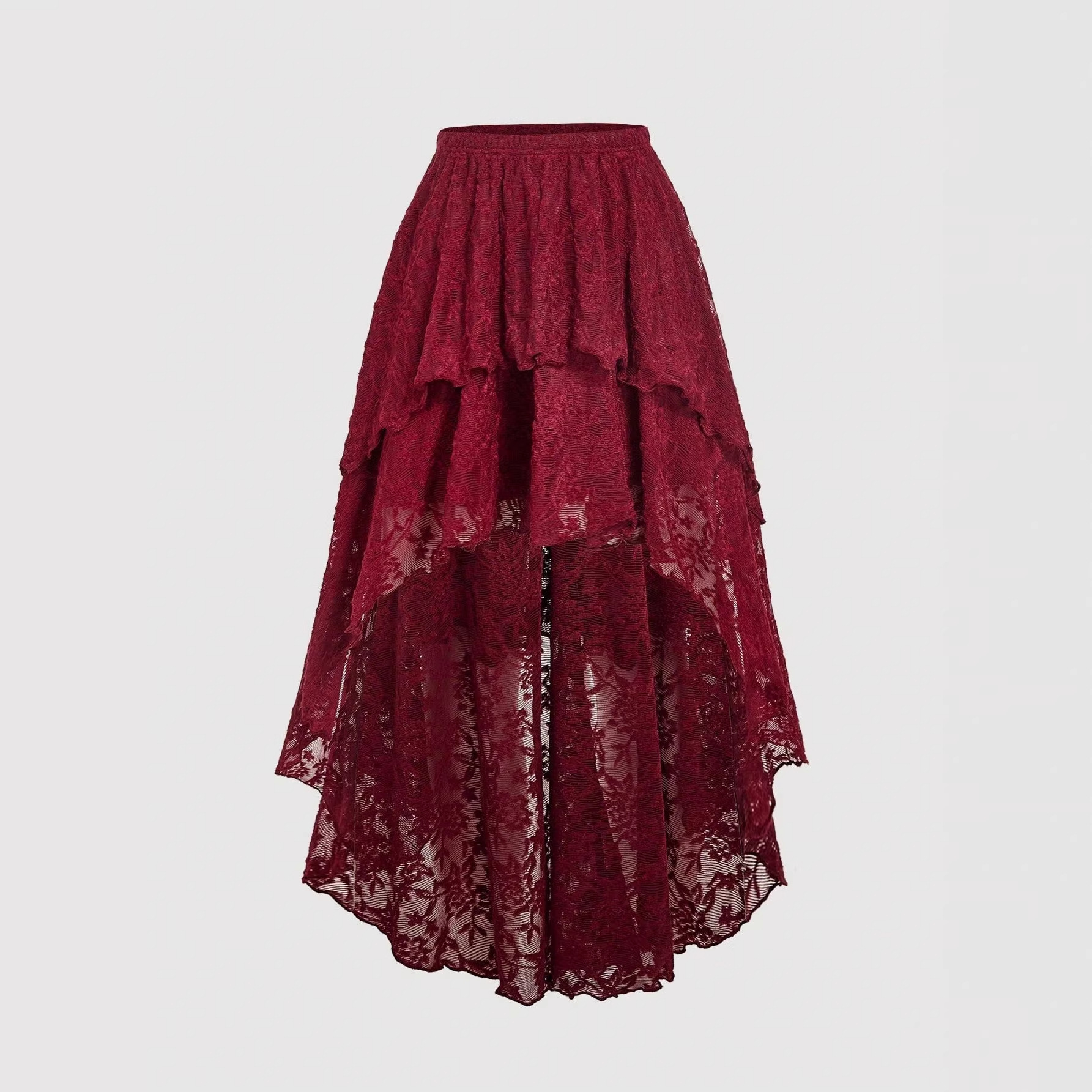Three-layer Skirt Design Versatile And Elegant  A-line Skirt