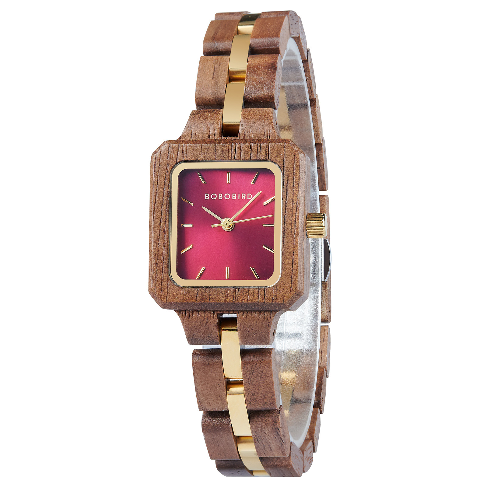 Wooden Watch Womens Three-Color Quartz Watch 6