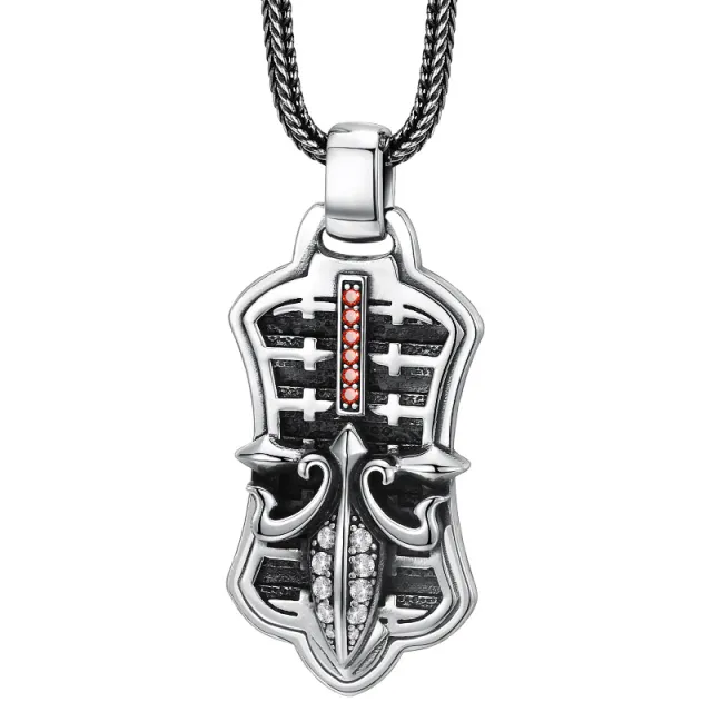925 Sterling Silver Pendant Boat Anchor Tag Pendant - Shop at LoveMi