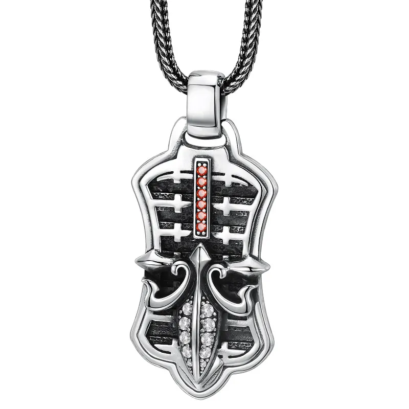 925 Sterling Silver Pendant Boat Anchor Tag - Pendant
