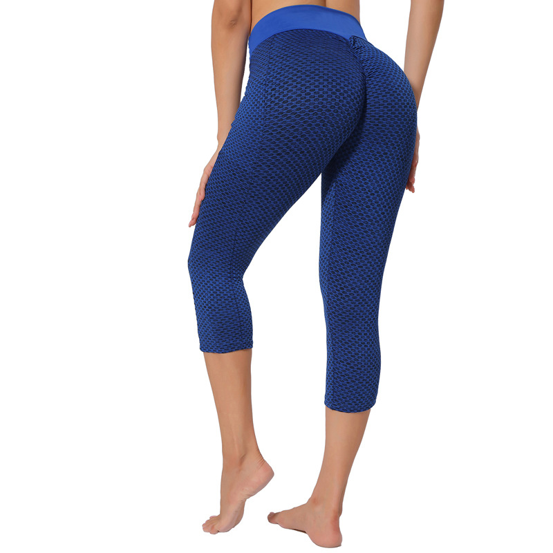 Title 4, Beautiful Peach Buttocks Skinny Cropped Yoga Pa...