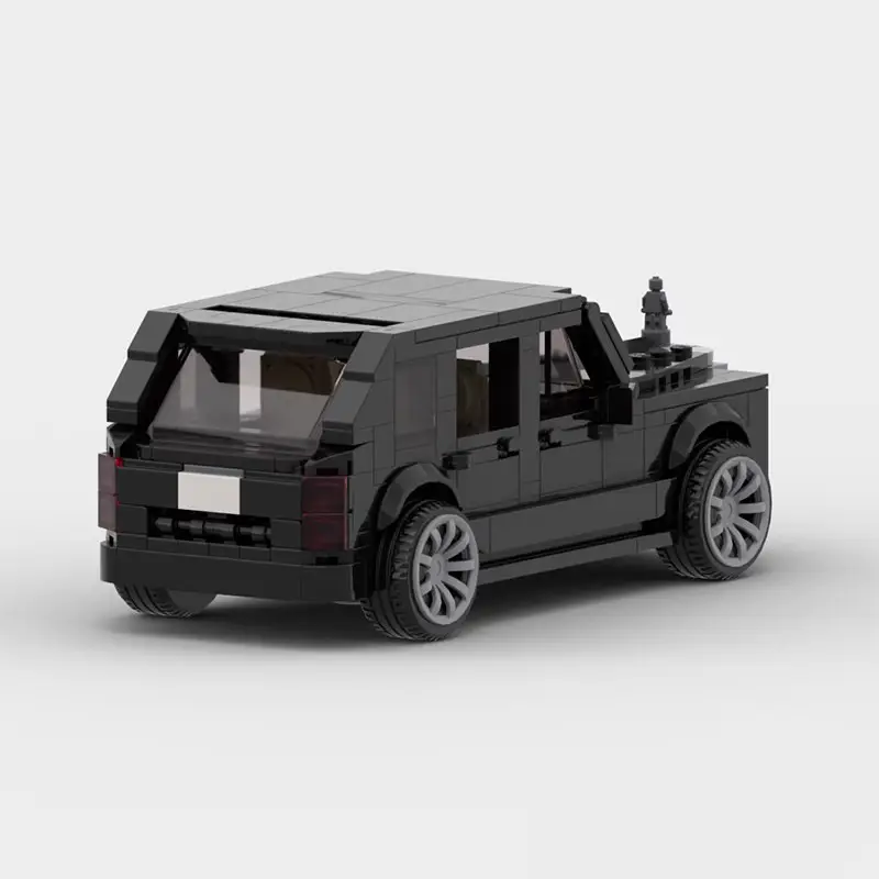 Children's Educational Toys Unit Blocks On Wheels Assembled Gifts